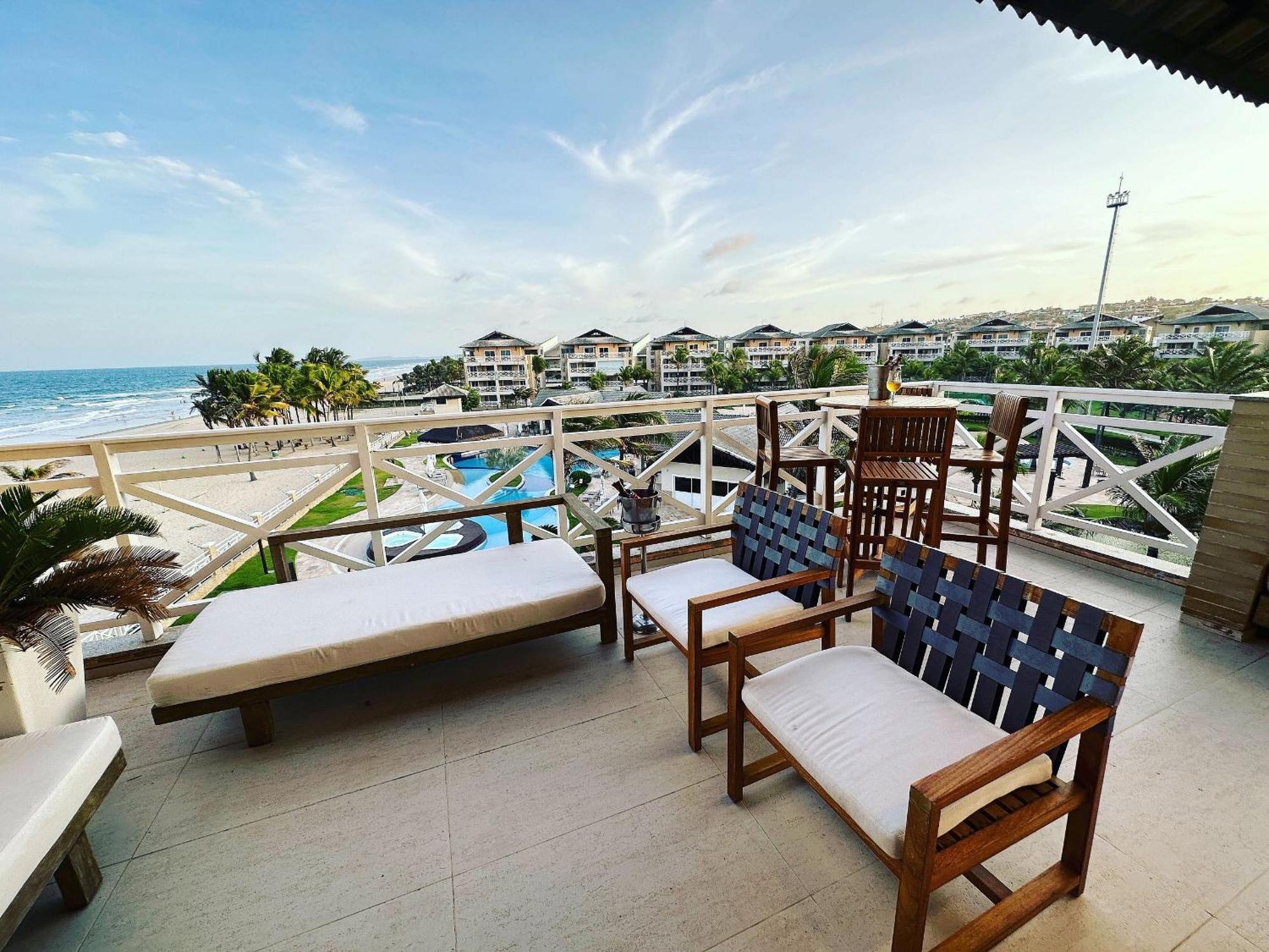 Portamaris Duplex Frente Mar, Viizinho Ao B Park Appartement Aquiraz Buitenkant foto